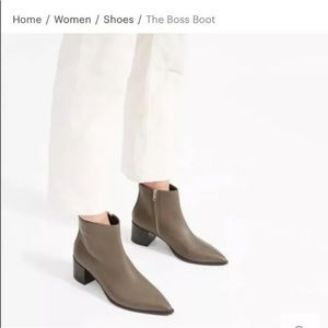 Everlane Boss Boot Taupe 9
